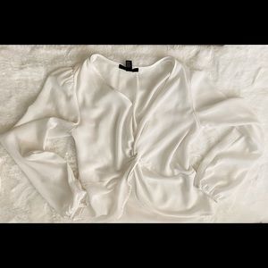 White blouse! Never worn